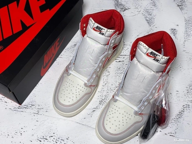 Rep MAX 555088-160 Red High Gym OG Retro 1 Air 